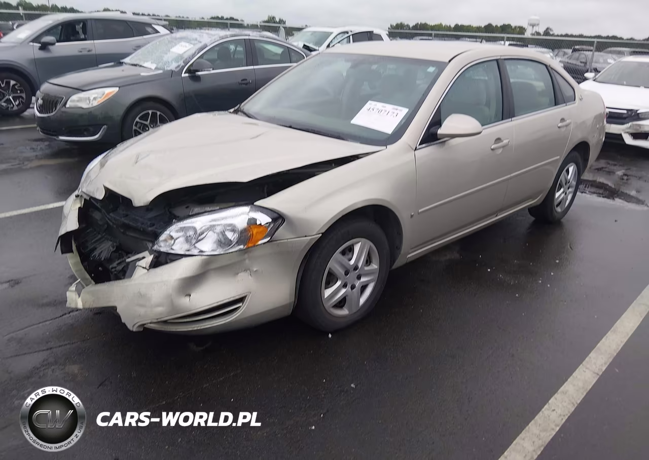2008 CHEVROLET IMPALA LS VIN:2G1WB58K389173626 - 2