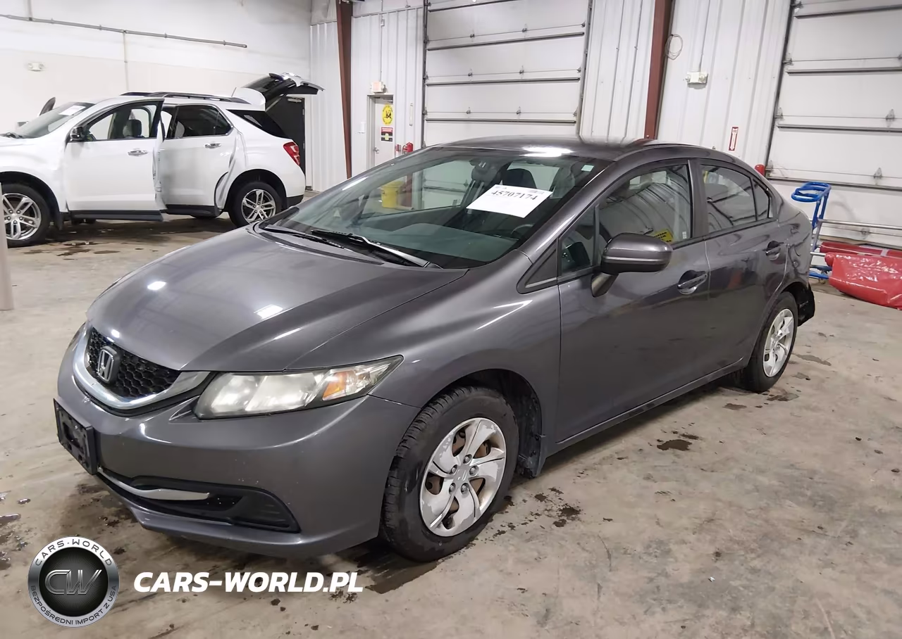 2014 Honda Civic Lx VIN:19XFB2E53EE063726 - 2
