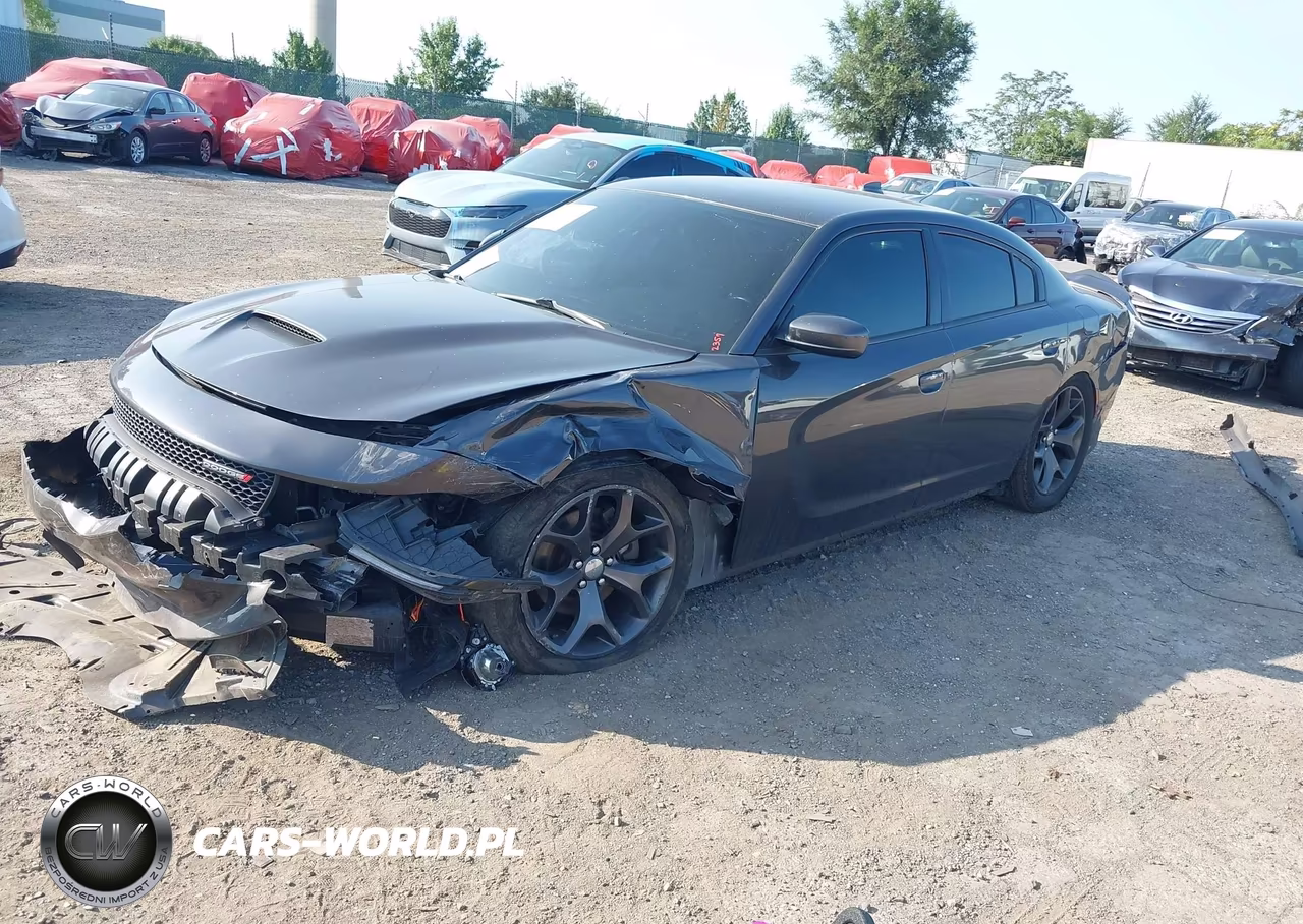 2019 Dodge Charger R-T Rwd VIN:2C3CDXCT6KH575545 - 2