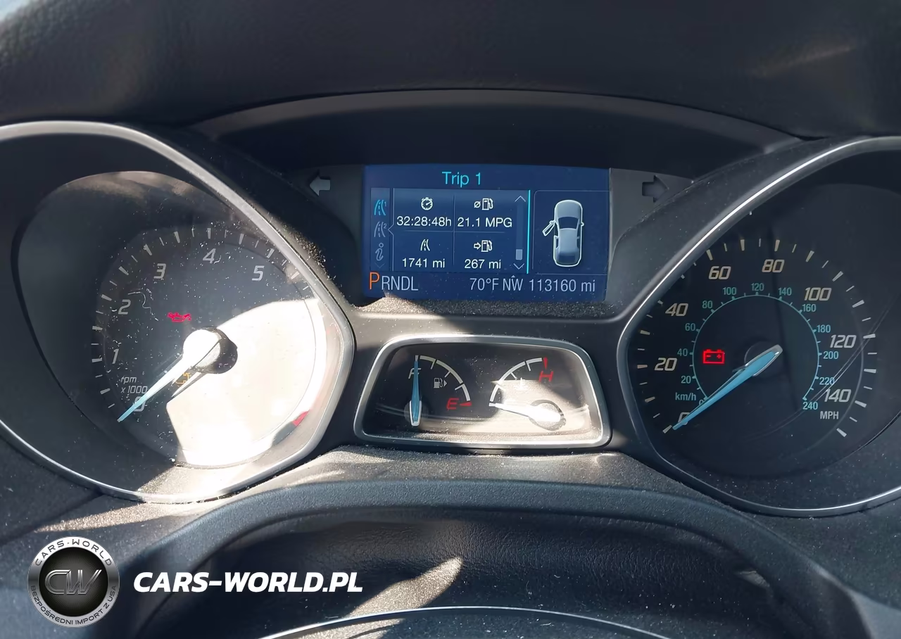 2013 Ford Focus Se VIN:1FADP3F21DL348732 - 7