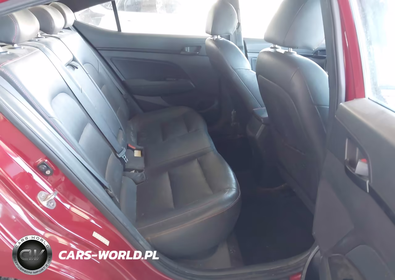 2018 Hyundai Elantra Sport VIN:KMHD04LB0JU454941 - 8