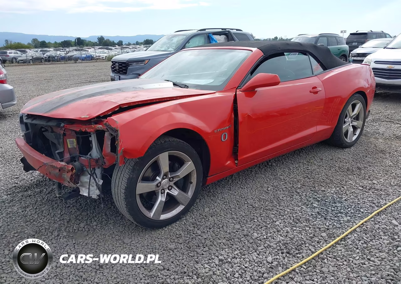 2011 Chevrolet Camaro 2Ss VIN:2G1FK3DJ2B9165168 - 2