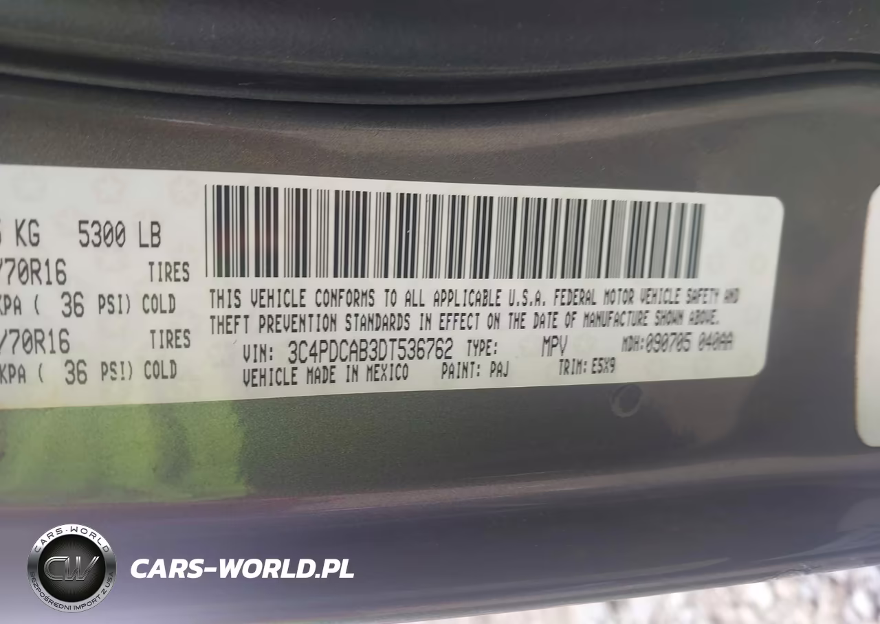 2013 Dodge Journey Se VIN:3C4PDCAB3DT536762 - 9