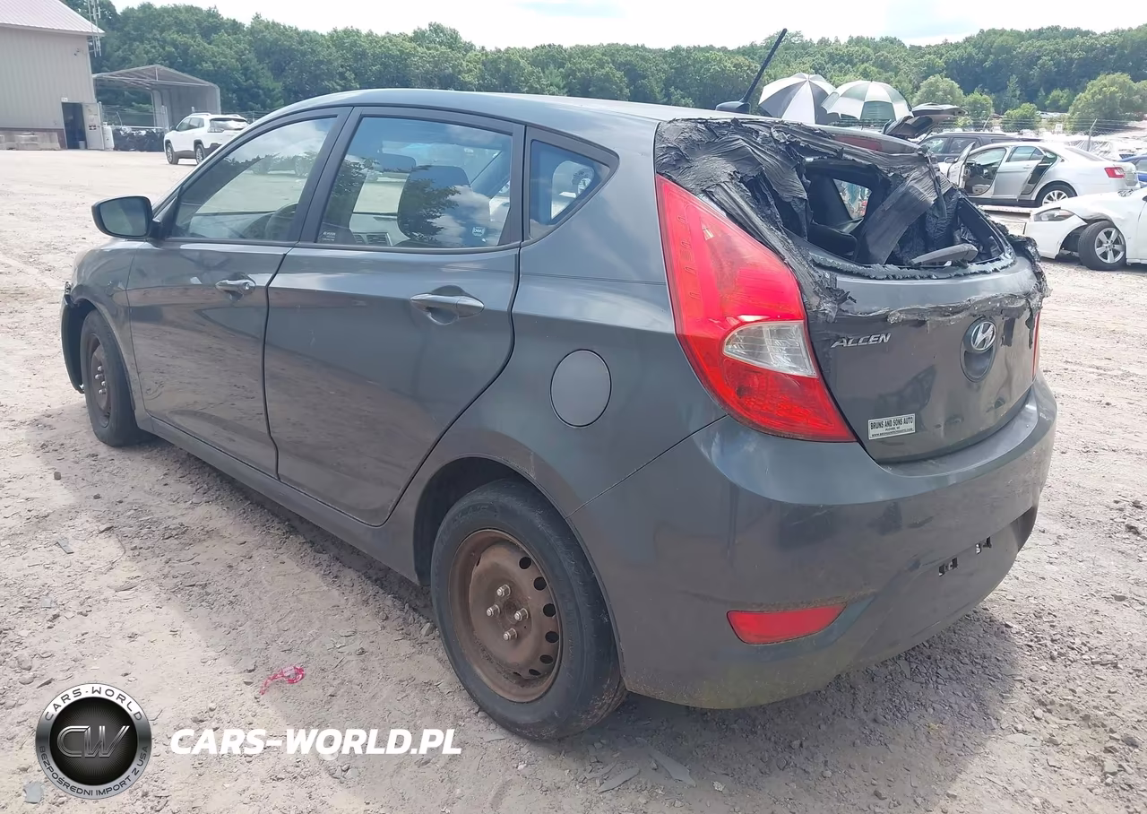 2012 Hyundai Accent Gs VIN:KMHCT5AE9CU016380 - 3