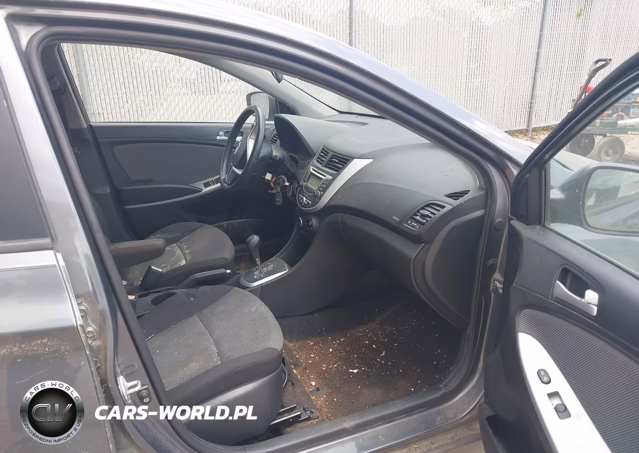 2012 Hyundai Accent Gs VIN:KMHCT5AE9CU016380 - 5