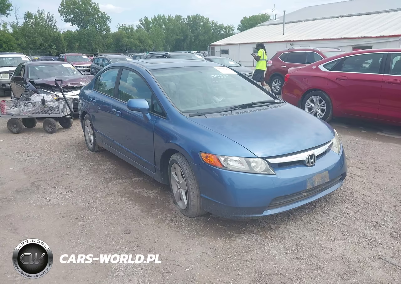 2006 Honda Civic Ex VIN:1HGFA16846L004927 - 1