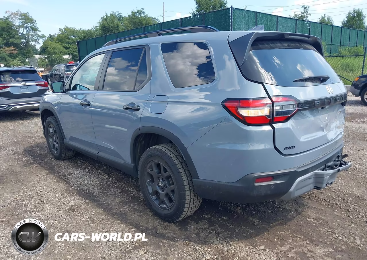 2025 Honda Pilot Trailsport VIN:5FNYG1H6XSB042211 - 3