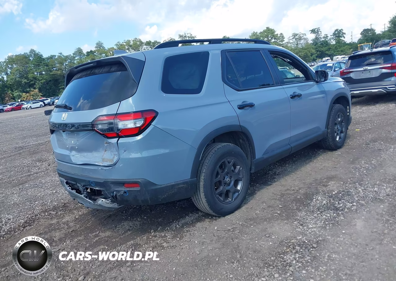 2025 Honda Pilot Trailsport VIN:5FNYG1H6XSB042211 - 4
