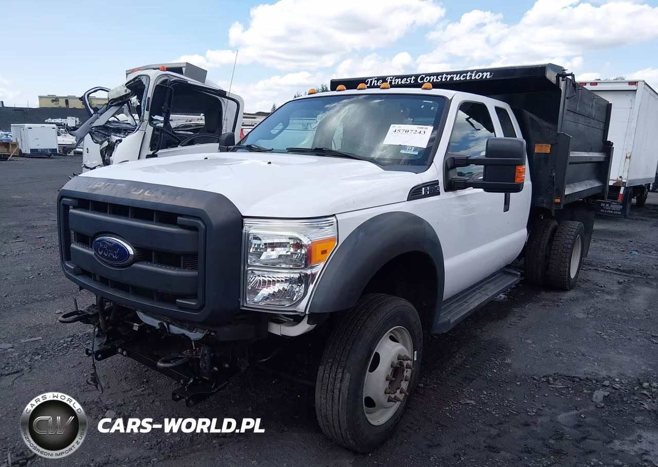 2016 Ford F550 Super Duty Dump Truck VIN:1FD0X5HY1GEC27063 - 2