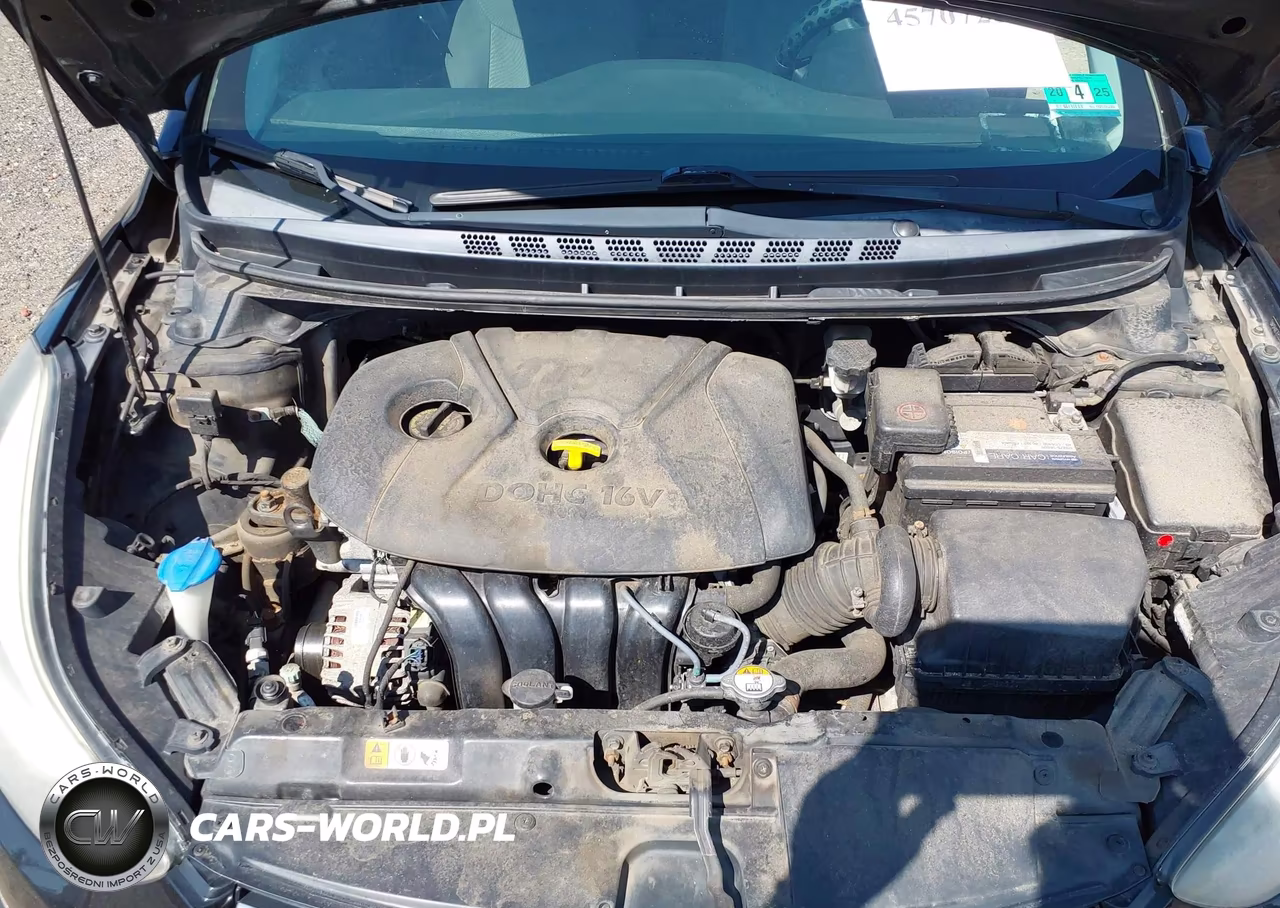 2014 Hyundai Elantra Se VIN:5NPDH4AE7EH535736 - 10