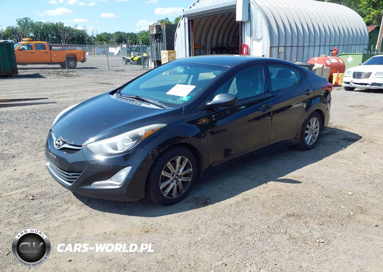 2014 Hyundai Elantra Se VIN:5NPDH4AE7EH535736 - 2