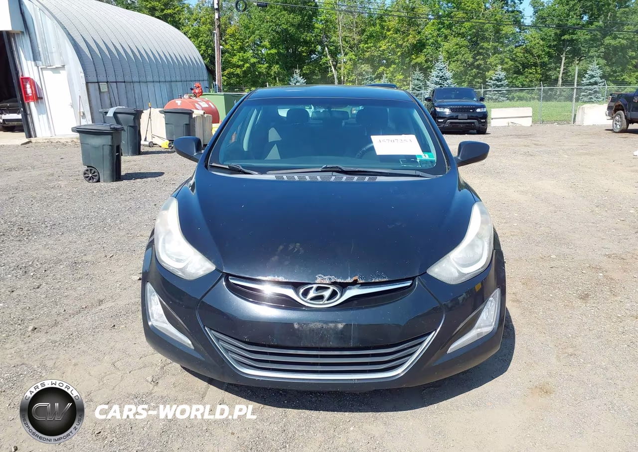 2014 Hyundai Elantra Se VIN:5NPDH4AE7EH535736 - 6
