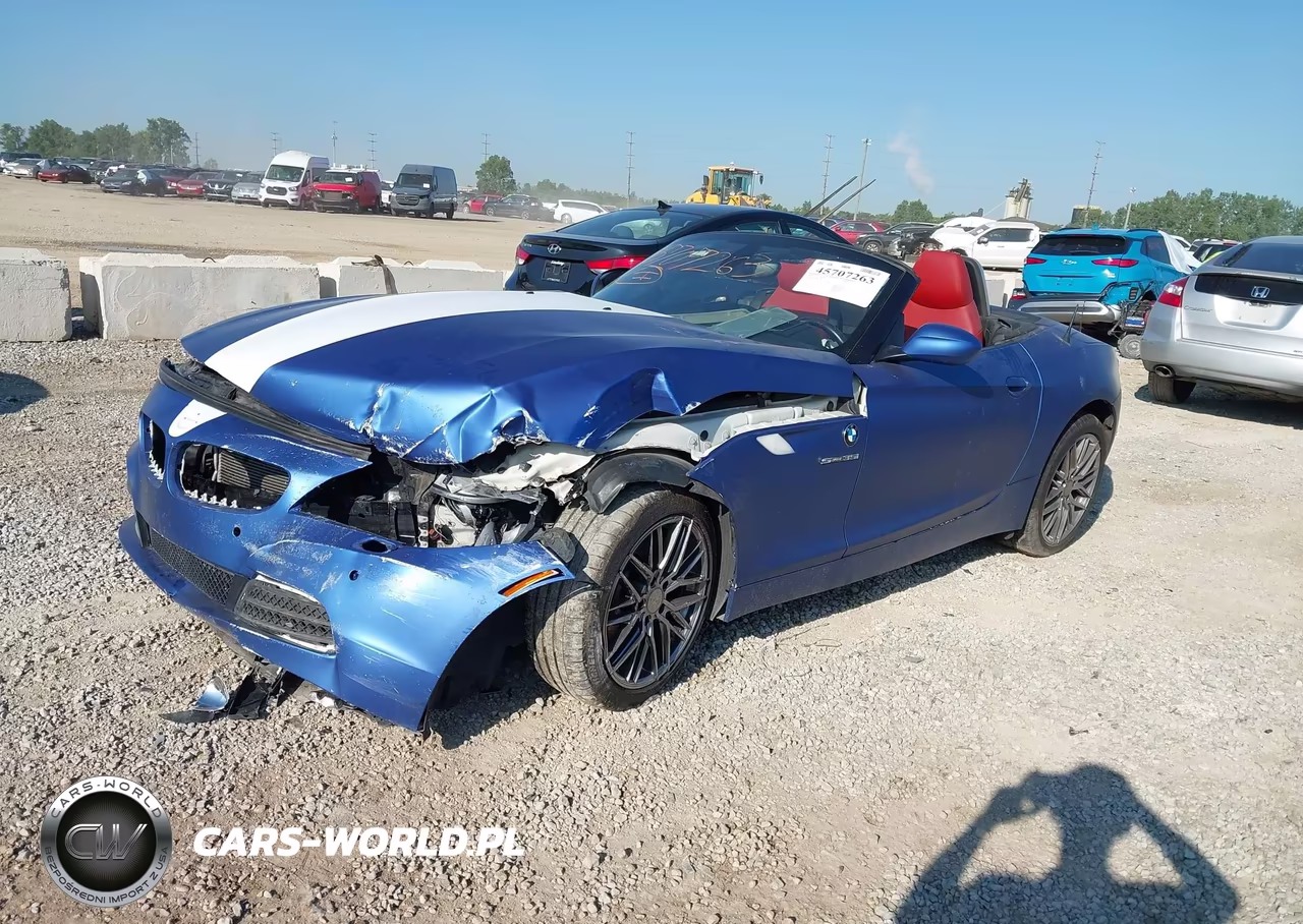 2009 BMW Z4 Sdrive35I VIN:WBALM73539E351175 - 2