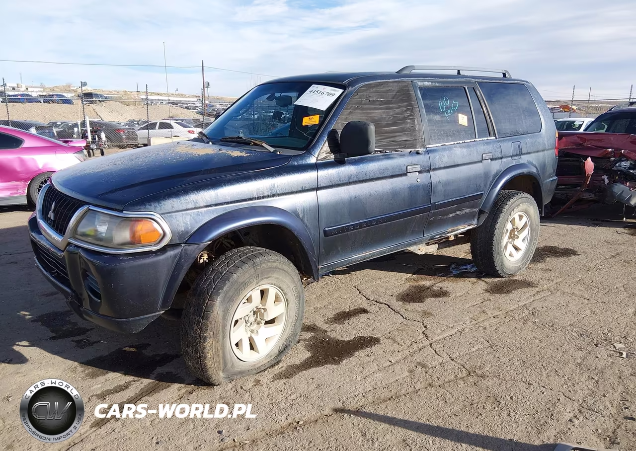 2002 Mitsubishi Montero Sport Xls VIN:JA4MT31R72P003165 - 2
