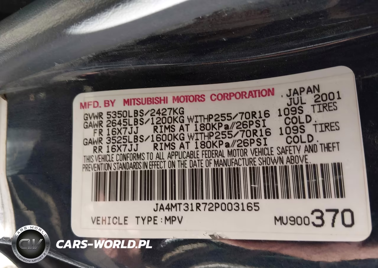 2002 Mitsubishi Montero Sport Xls VIN:JA4MT31R72P003165 - 9