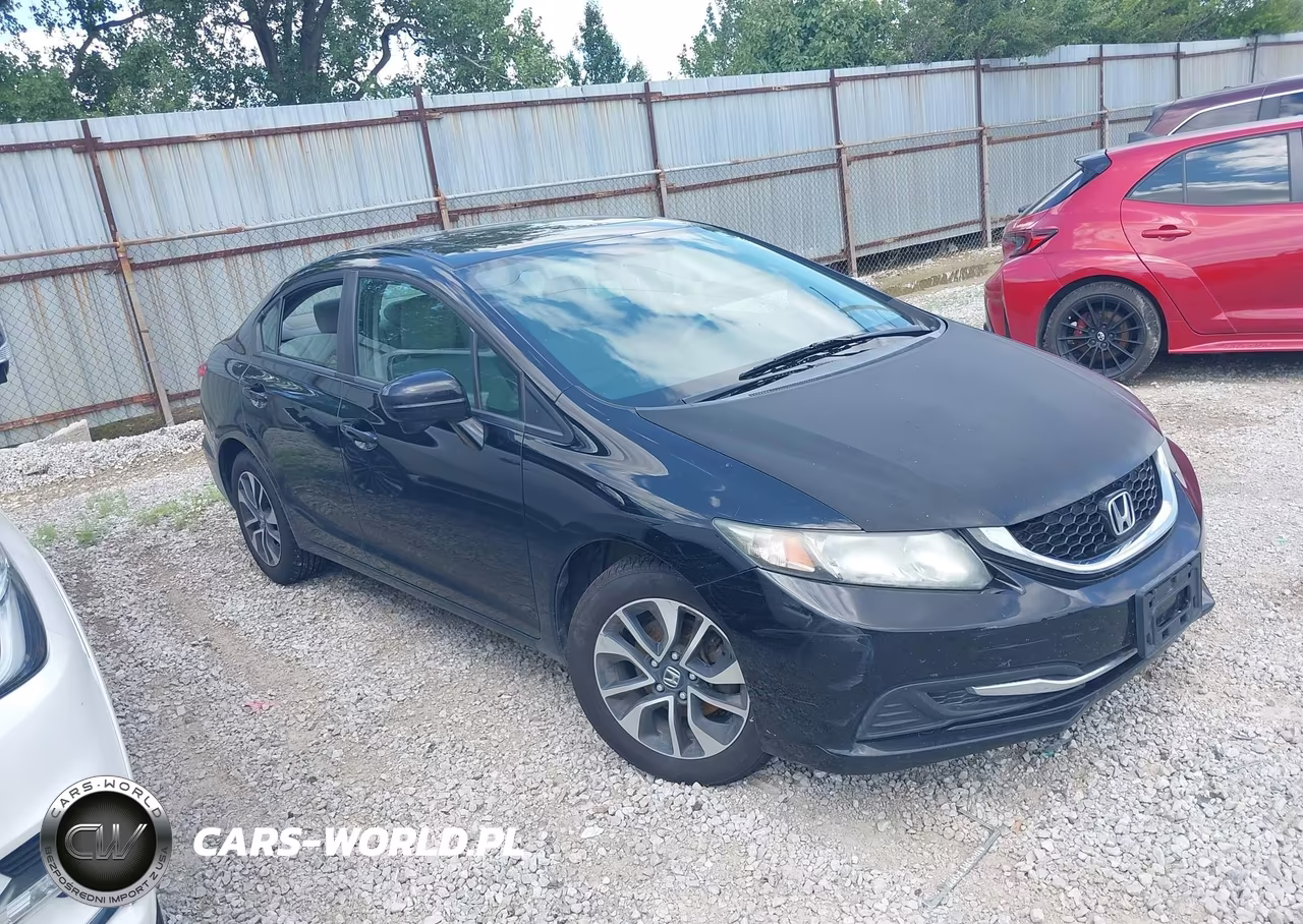 2015 Honda Civic Ex VIN:19XFB2F82FE045003 - 1
