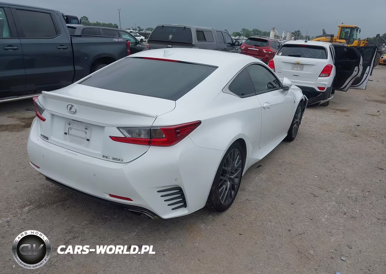 2015 Lexus Rc 350 VIN:JTHHE5BCXF5011266 - 4