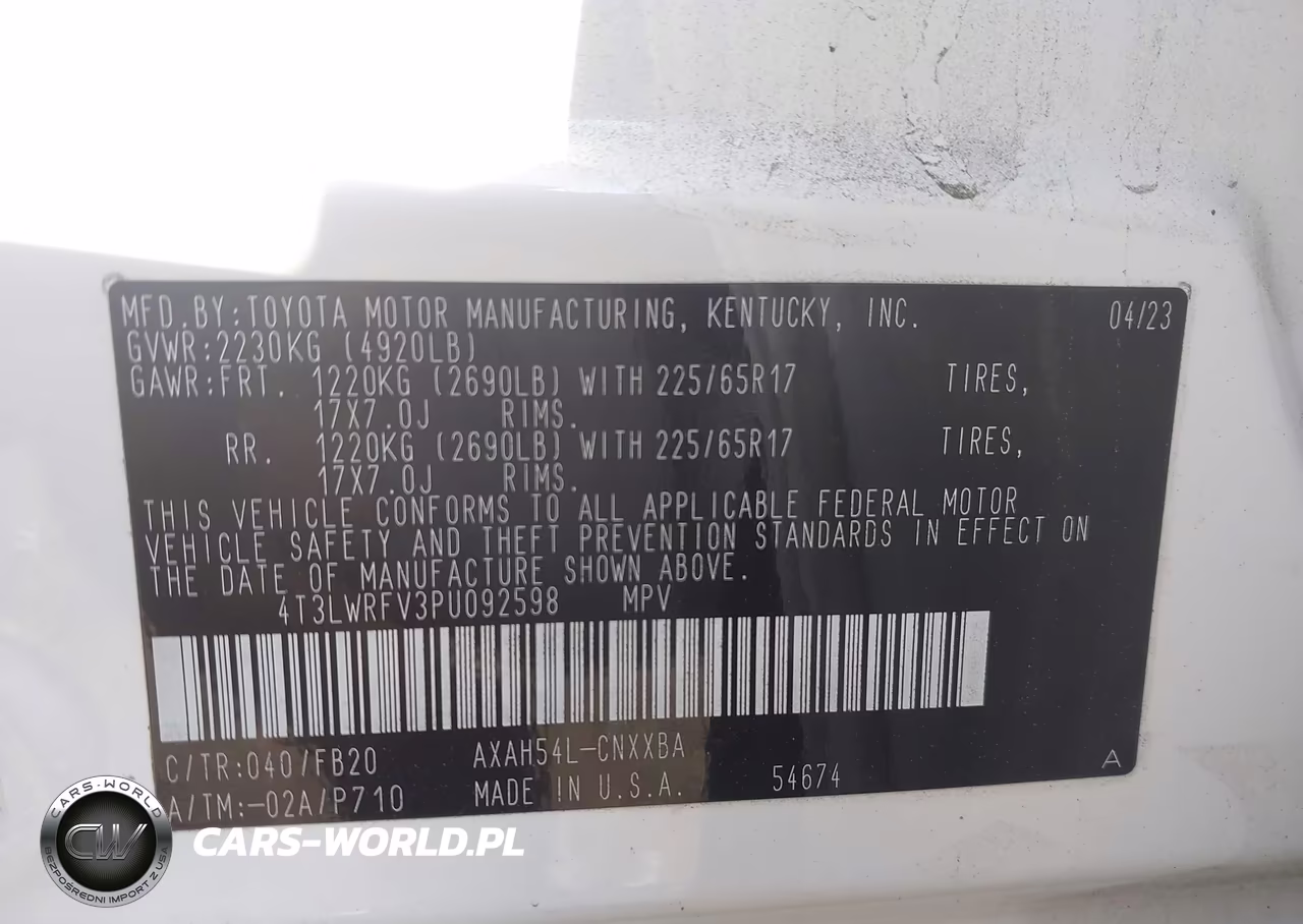 2023 Toyota Rav4 Hybrid Le VIN:4T3LWRFV3PU092598 - 9