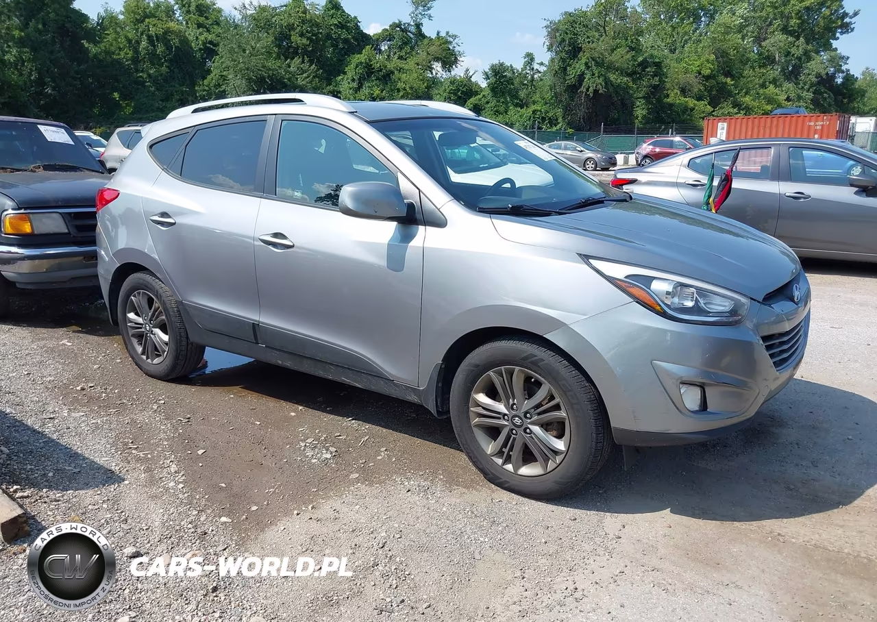 2014 Hyundai Tucson Se VIN:KM8JUCAG2EU806164 - 1