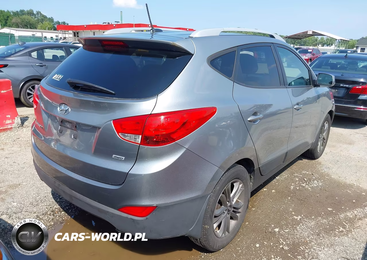 2014 Hyundai Tucson Se VIN:KM8JUCAG2EU806164 - 4
