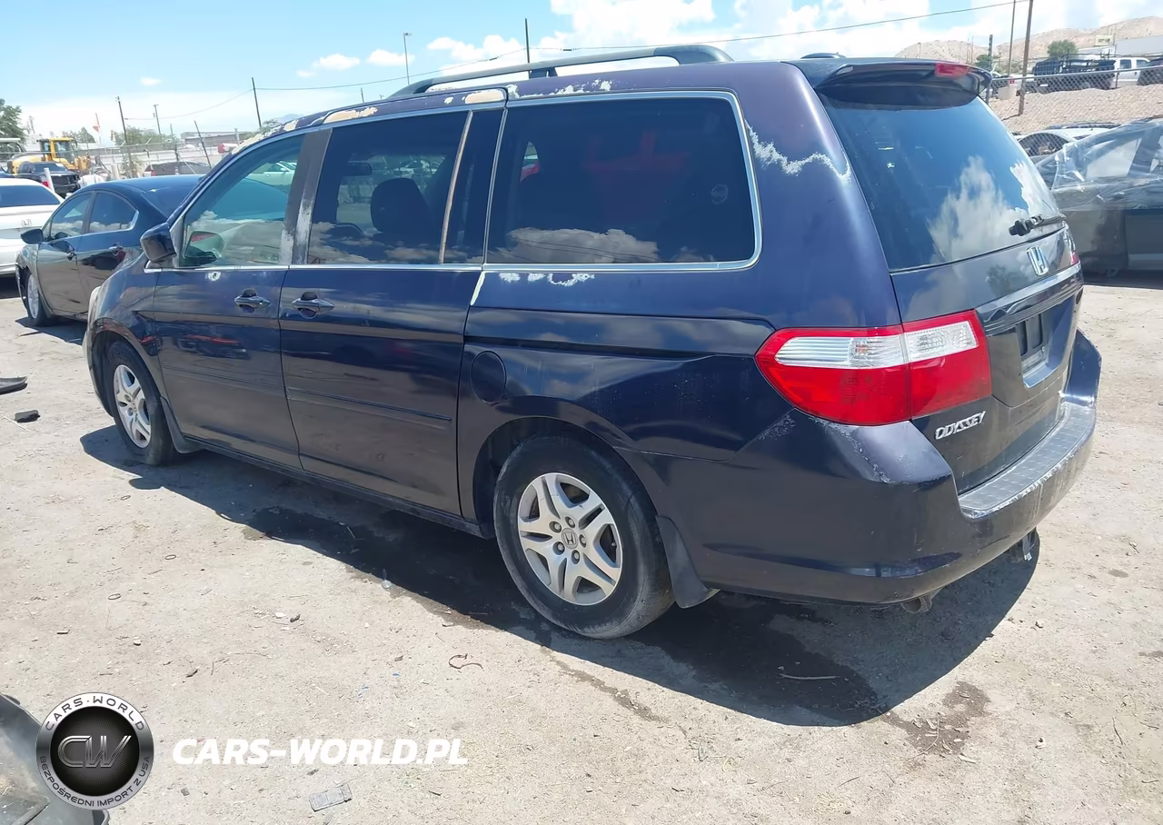 2007 Honda Odyssey Ex-L VIN:5FNRL38717B122914 - 3