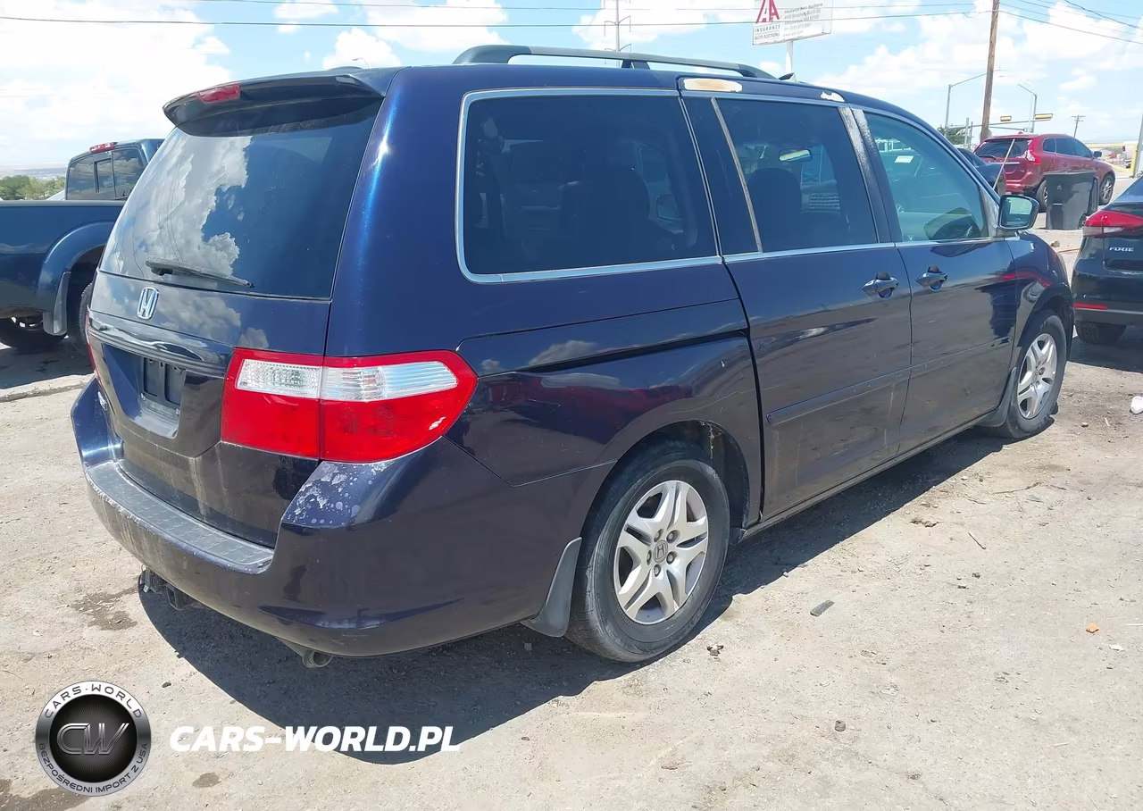 2007 Honda Odyssey Ex-L VIN:5FNRL38717B122914 - 4