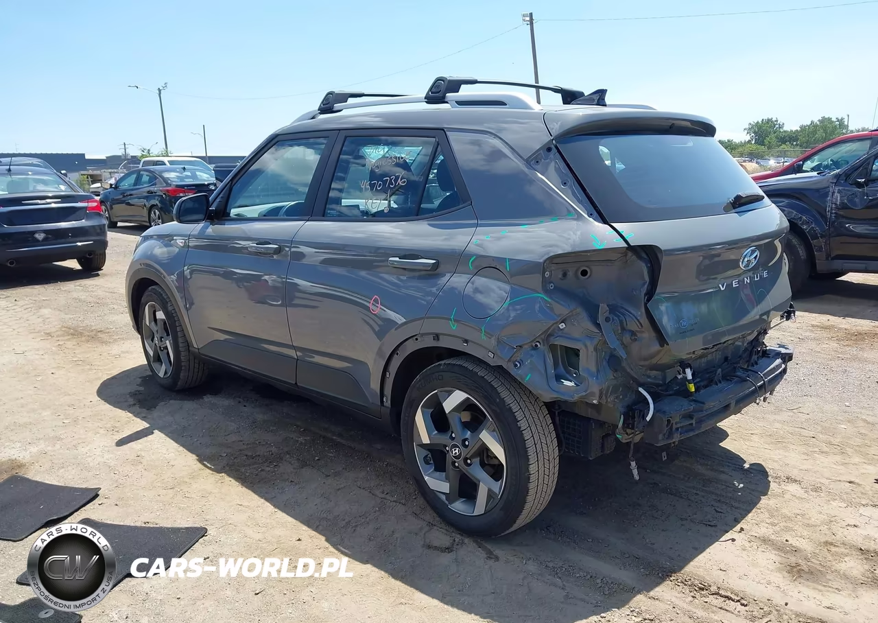 2022 Hyundai Venue Sel VIN:KMHRC8A39NU183061 - 3