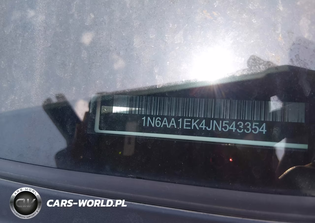 2018 Nissan Titan Sv VIN:1N6AA1EK4JN543354 - 9