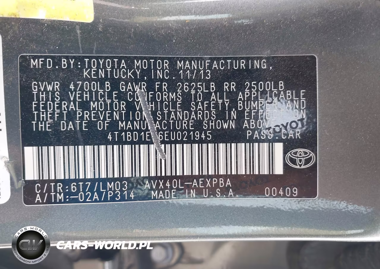 2014 Toyota Avalon Hybrid Limited VIN:4T1BD1EB6EU021945 - 9