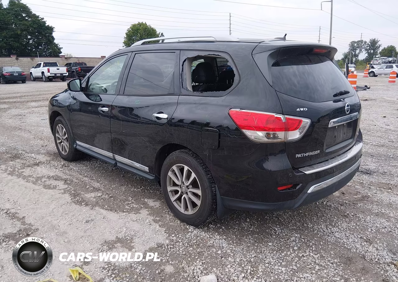 2014 Nissan Pathfinder Sl VIN:5N1AR2MM3EC655869 - 3