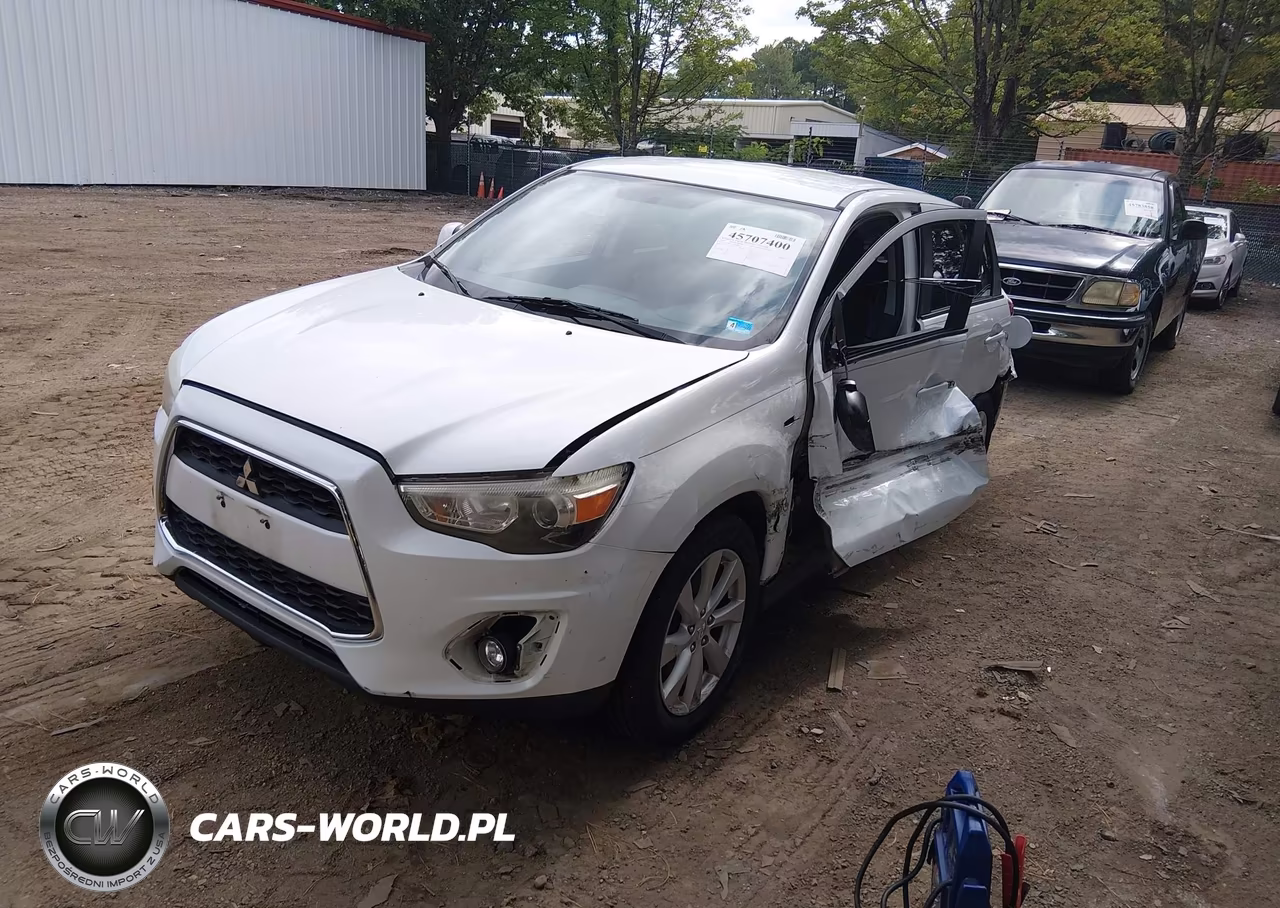 2013 Mitsubishi Outlander Sport Es VIN:4A4AR3AU8DE006241 - 2
