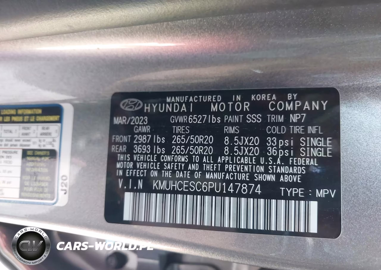 2023 Genesis Gv80 3.5T Awd Advanced VIN:KMUHCESC6PU147874 - 9