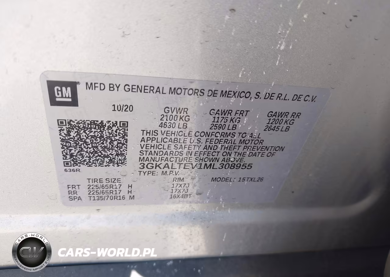 2021 GMC Terrain Awd Sle VIN:3GKALTEV1ML308955 - 9