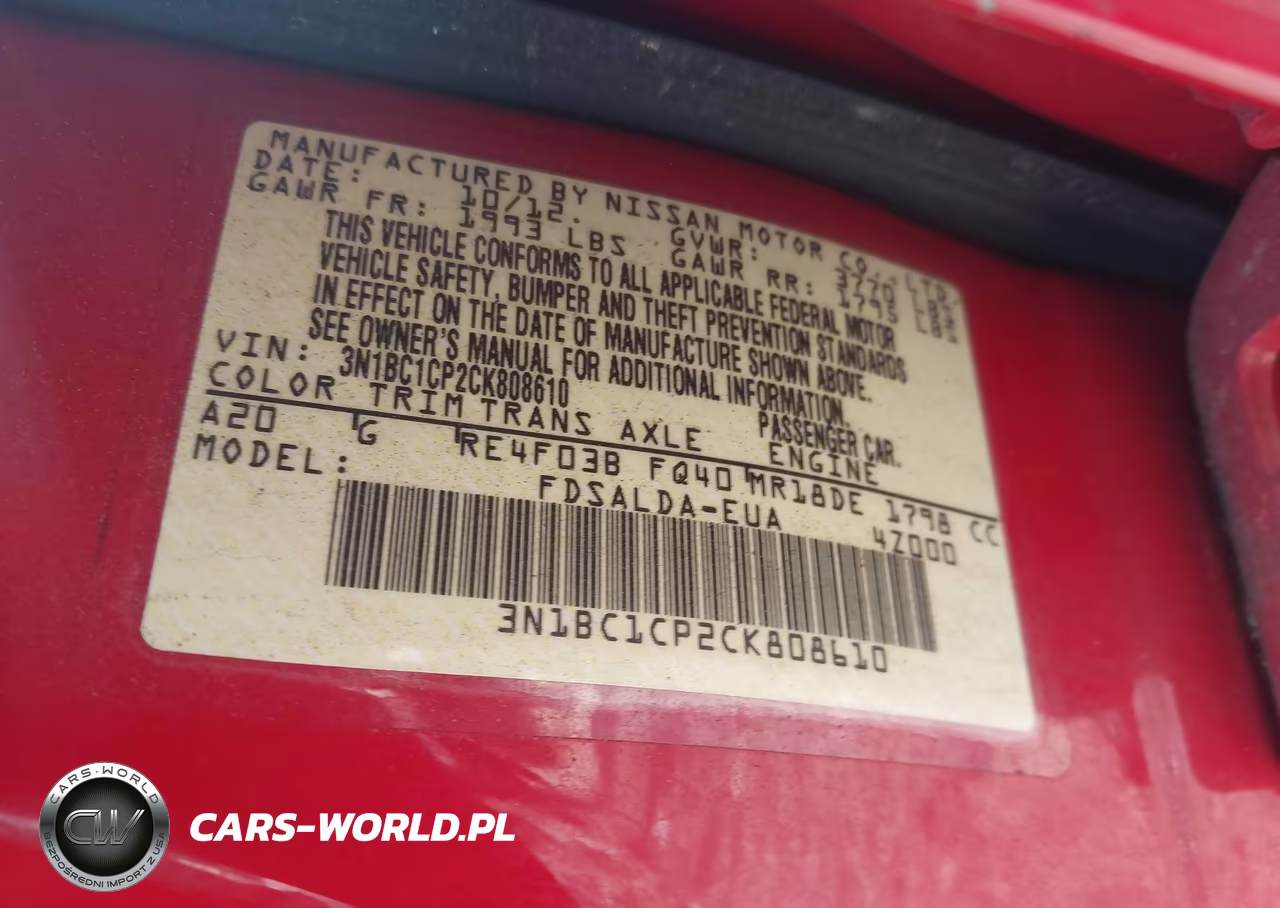 2012 Nissan Versa 1.8 S VIN:3N1BC1CP2CK808610 - 9