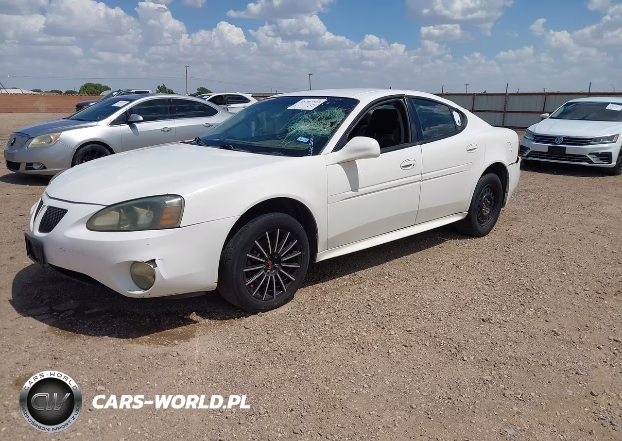 2004 Pontiac Grand Prix Gt1 VIN:2G2WP522941309627 - 2