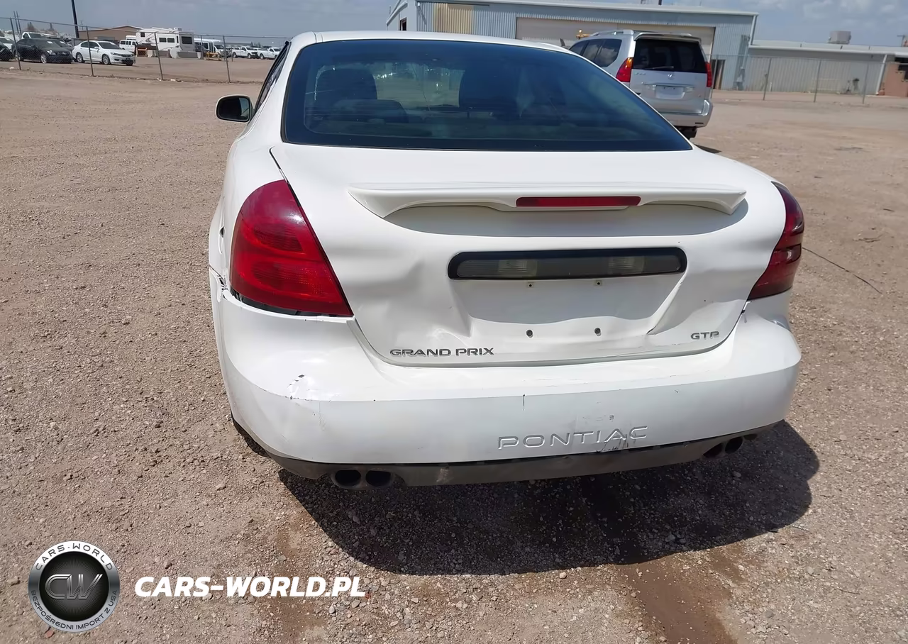 2004 Pontiac Grand Prix Gt1 VIN:2G2WP522941309627 - 6