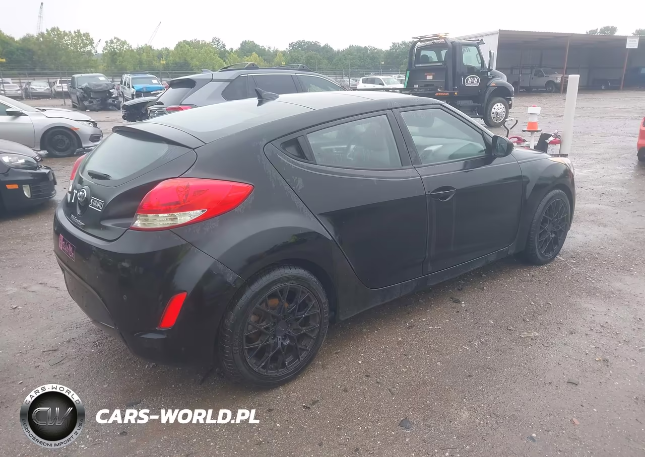 2013 Hyundai Veloster Base W-Gray VIN:KMHTC6AD5DU101084 - 4