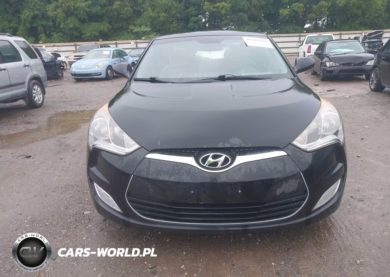 2013 Hyundai Veloster Base W-Gray VIN:KMHTC6AD5DU101084 - 6
