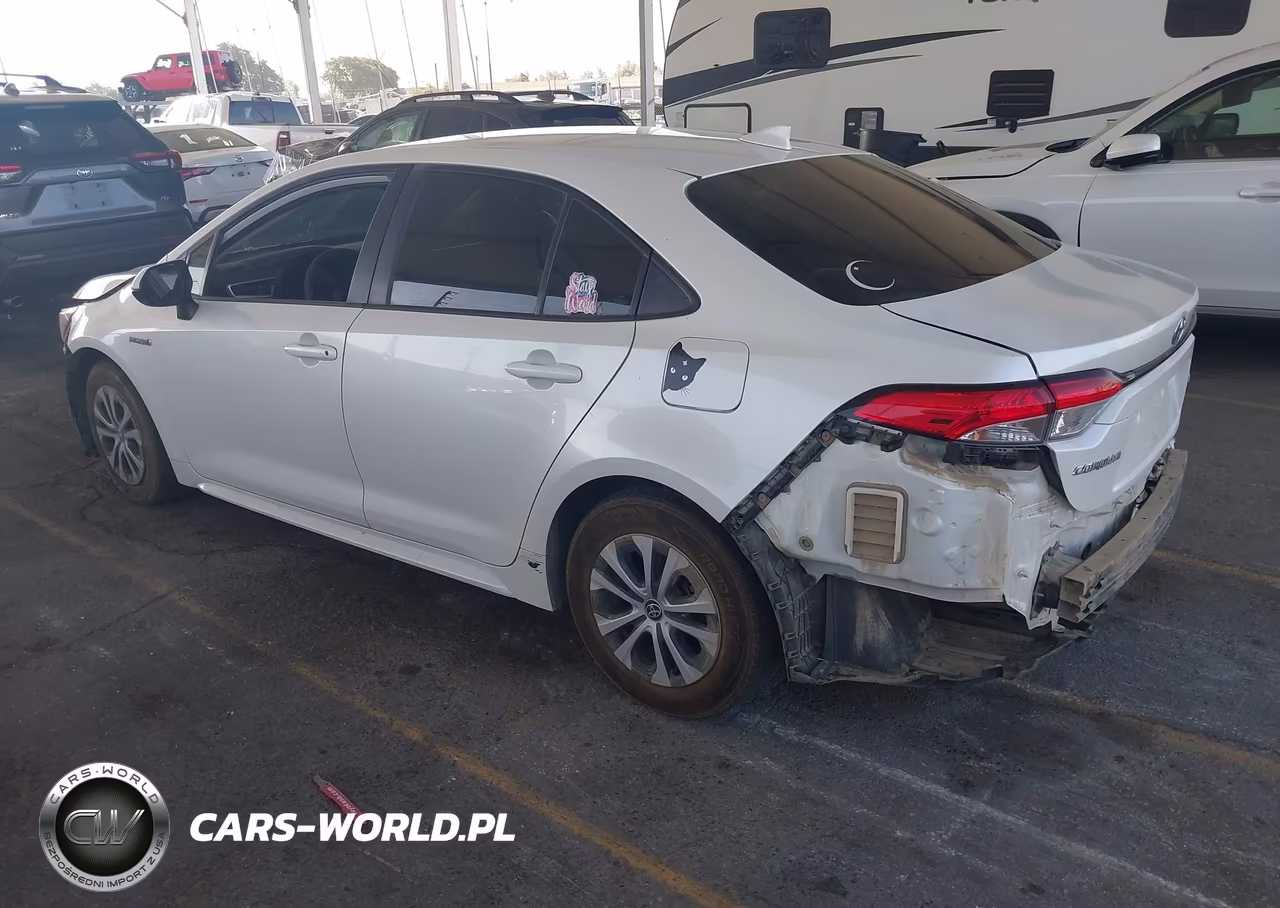 2020 Toyota Corolla Hybrid Le VIN:JTDEBRBE7LJ021228 - 3