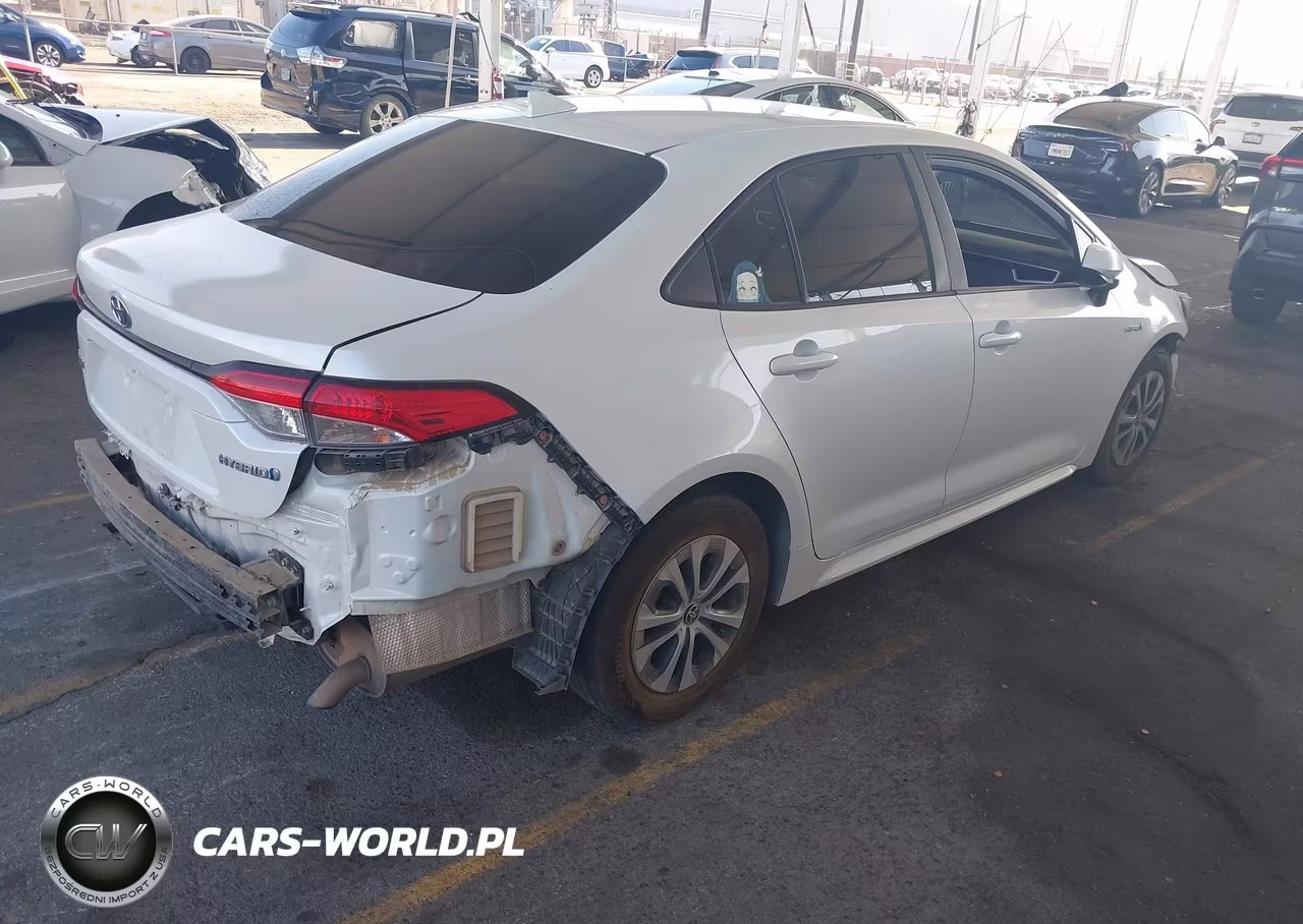 2020 Toyota Corolla Hybrid Le VIN:JTDEBRBE7LJ021228 - 4