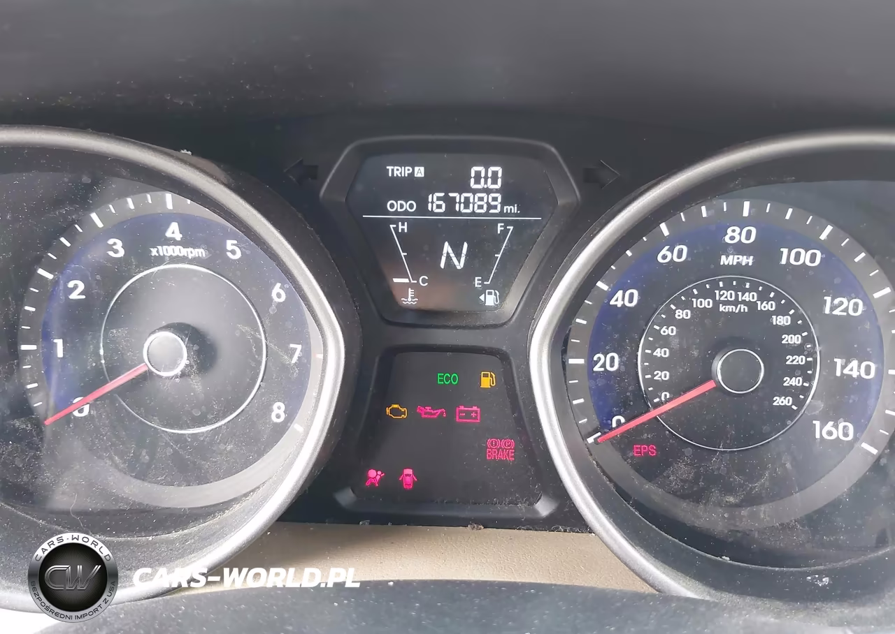 2013 Hyundai Elantra Gls VIN:5NPDH4AE2DH272649 - 7