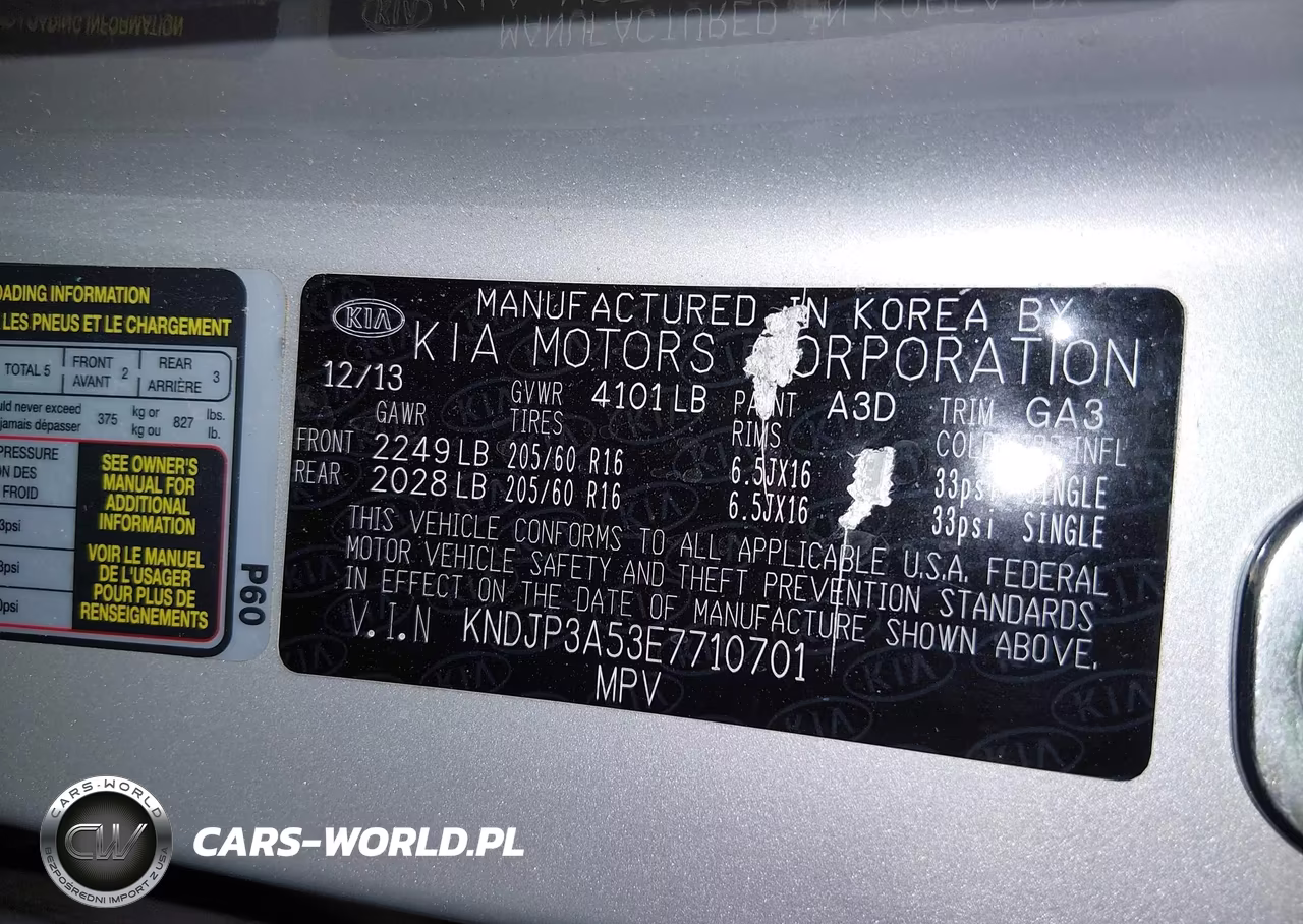 2014 Kia Soul + VIN:KNDJP3A53E7710701 - 9