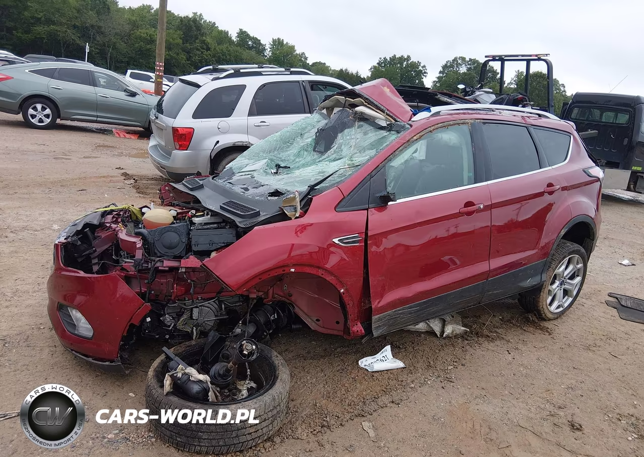 2017 Ford Escape Titanium VIN:1FMCU0J93HUB73266 - 2