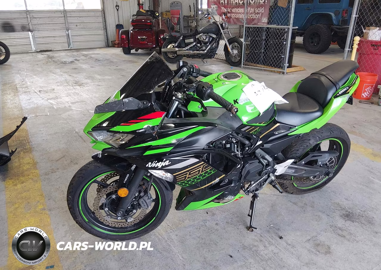 2020 Kawasaki Ex650 M VIN:ML5EXEM15LDA07991 - 2