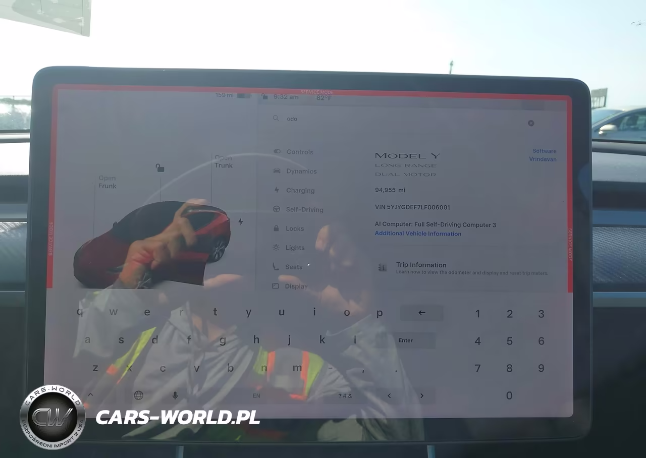 2020 Tesla Model Y Long Range Dual Motor All-Wheel Drive-Performance Dual Motor All-Wheel Drive VIN:5YJYGDEF7LF006001 - 7