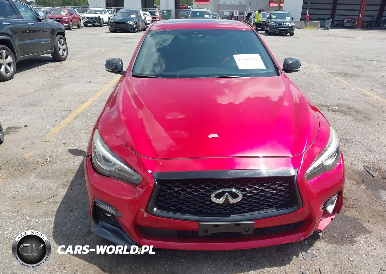 2018 Infiniti Q50 3.0T Red Sport 400 VIN:JN1FV7AR9JM481588 - 12