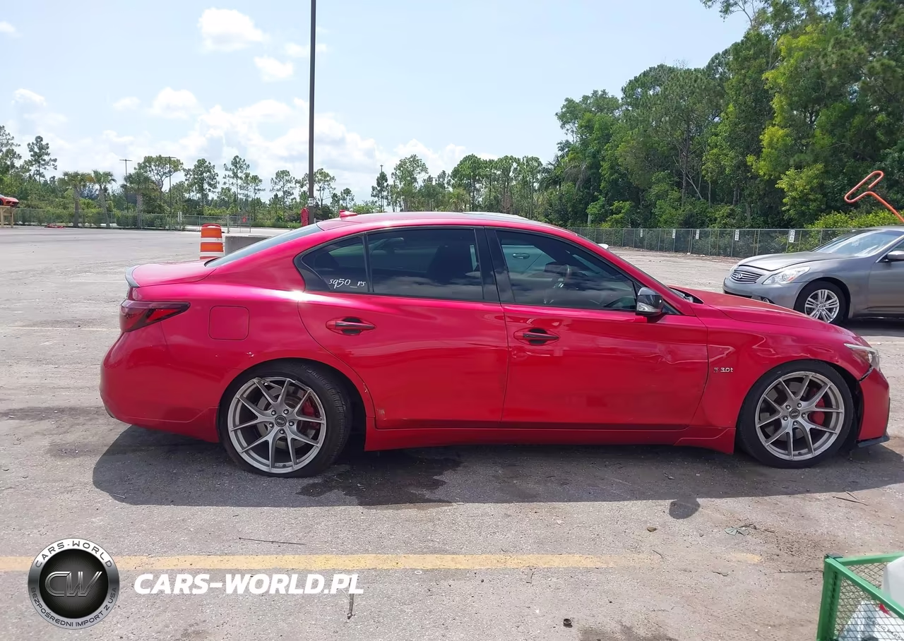 2018 Infiniti Q50 3.0T Red Sport 400 VIN:JN1FV7AR9JM481588 - 13