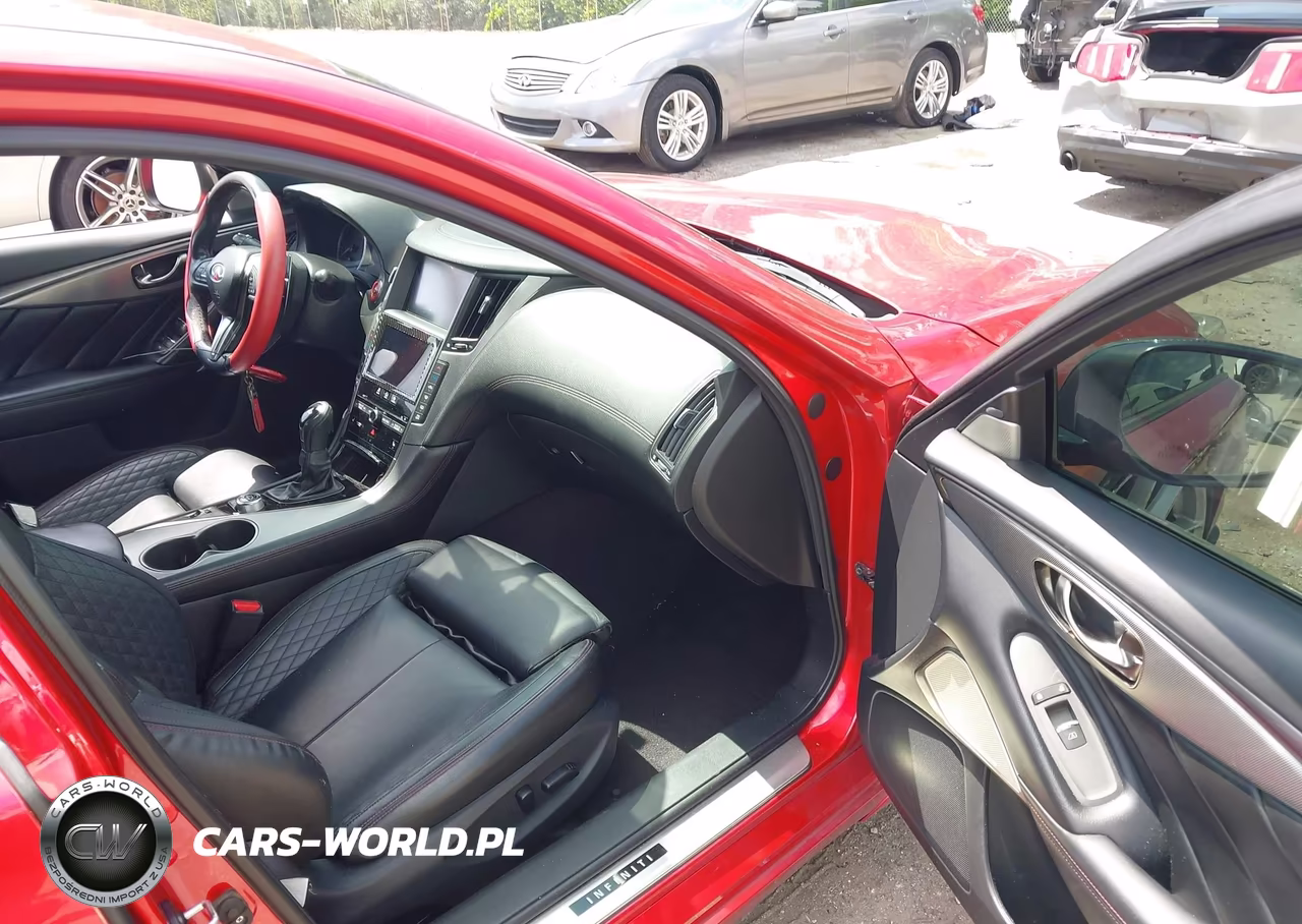 2018 Infiniti Q50 3.0T Red Sport 400 VIN:JN1FV7AR9JM481588 - 5