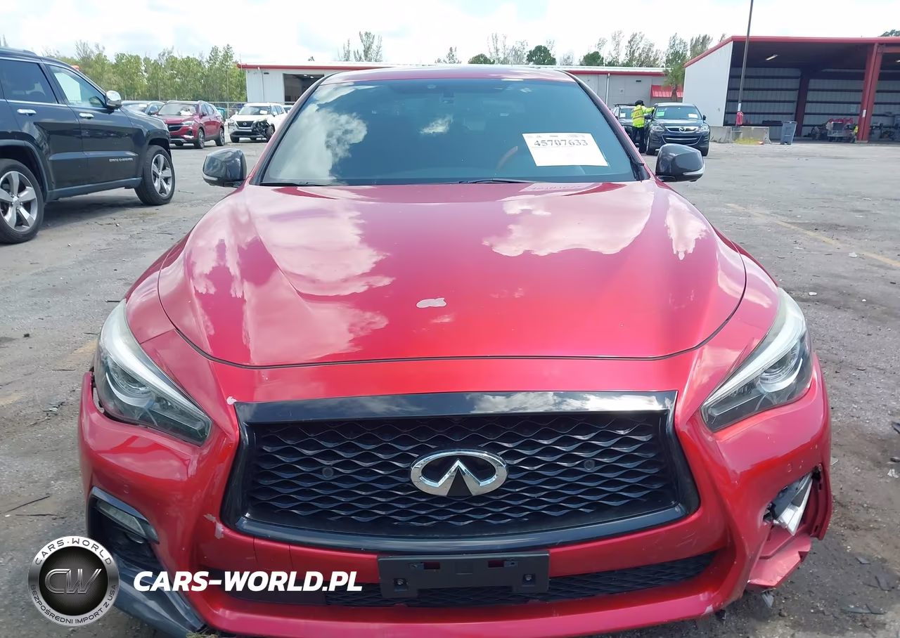 2018 Infiniti Q50 3.0T Red Sport 400 VIN:JN1FV7AR9JM481588 - 6