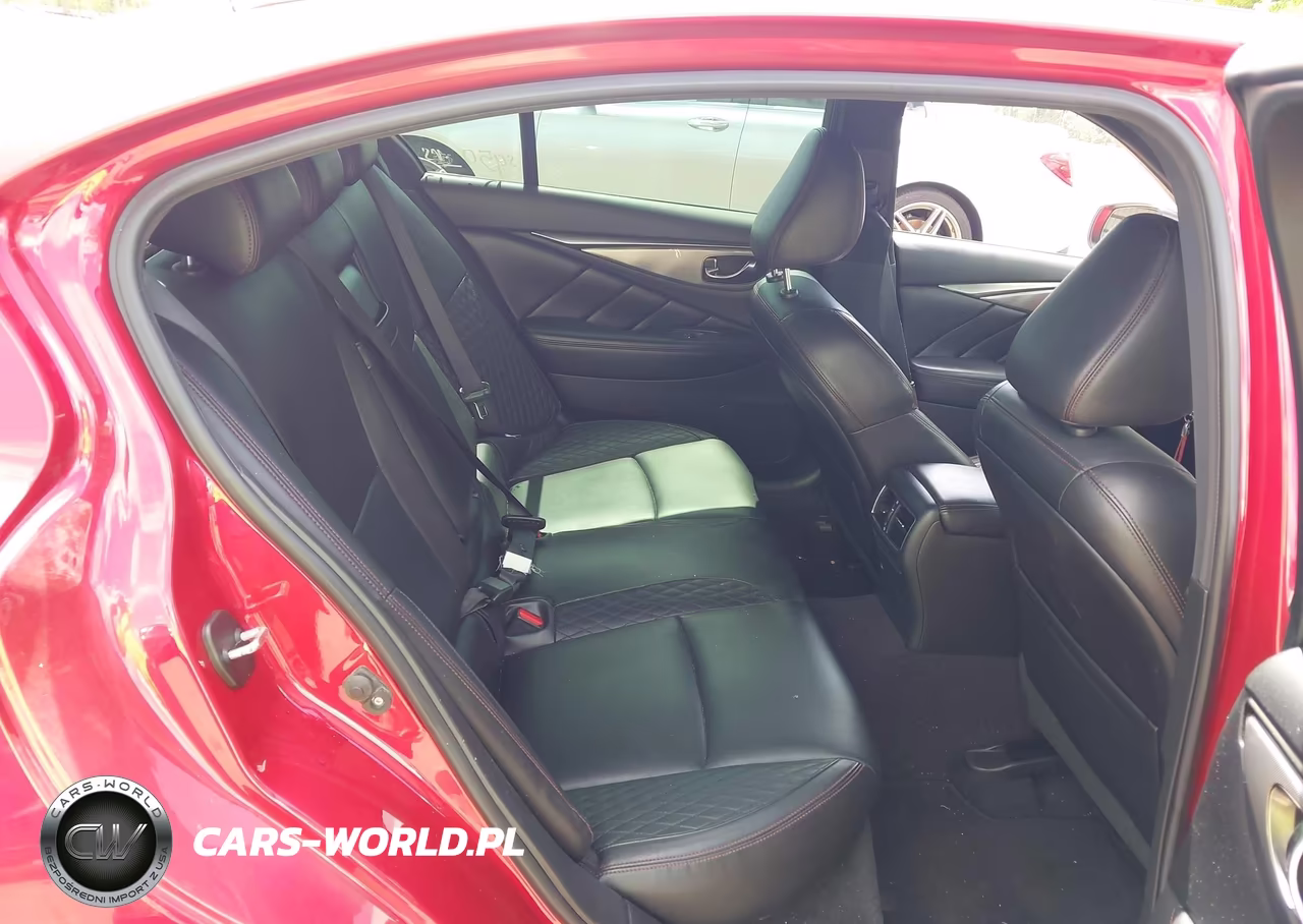 2018 Infiniti Q50 3.0T Red Sport 400 VIN:JN1FV7AR9JM481588 - 8
